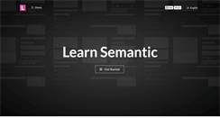 Desktop Screenshot of learnsemantic.com