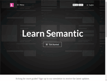Tablet Screenshot of learnsemantic.com